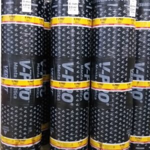 Manta Asfáltica 4 mm Poliéster Preta